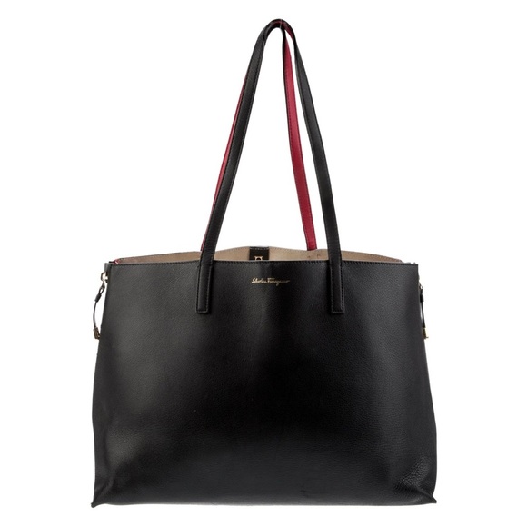 Salvatore Ferragamo Jet Set leather tote bag - Picture 1 of 11